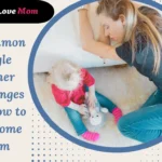 Single mother feeling overwhelmed while caring for her child, representing common single mother challenges