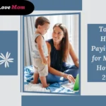 Mom working from home with her child, exploring high-paying remote jobs for mom at home in 2026