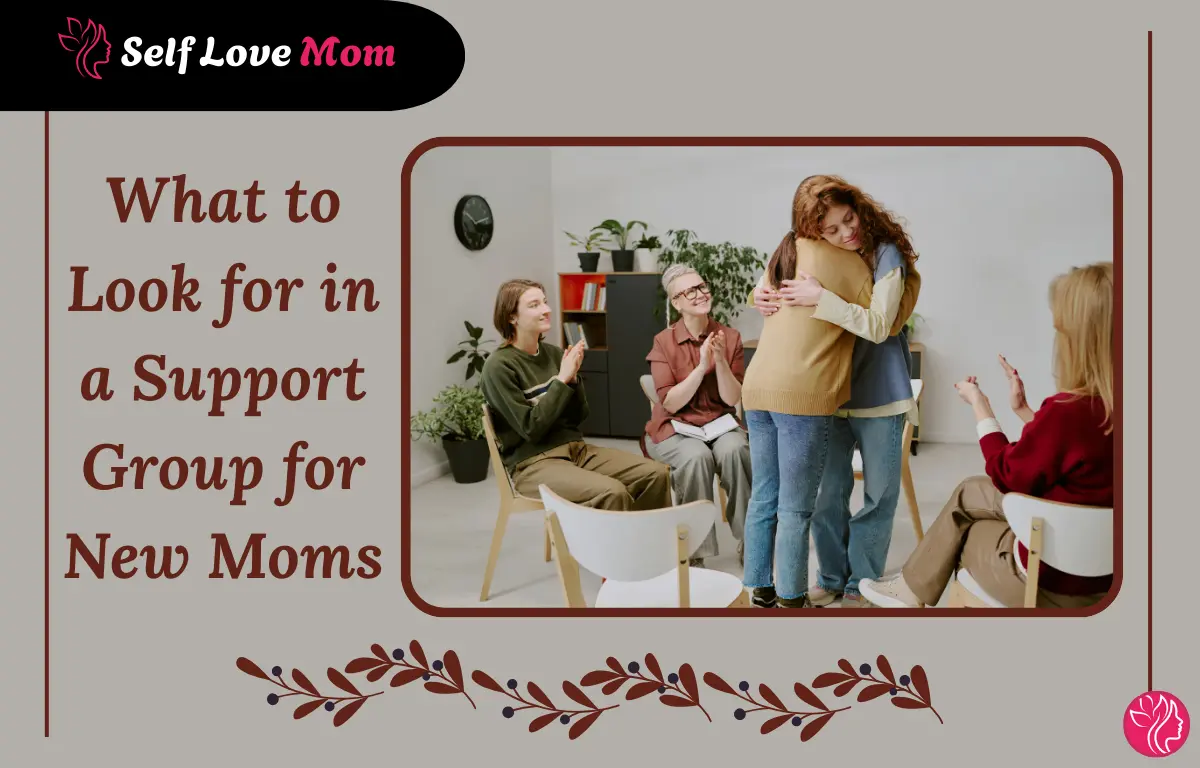New moms embracing emotional support and encouragement in a nurturing support group environment