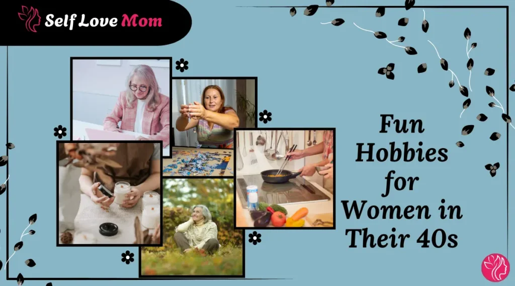 Fun hobbies for women in their 40s, such as bird watching, blogging, and puzzle solving