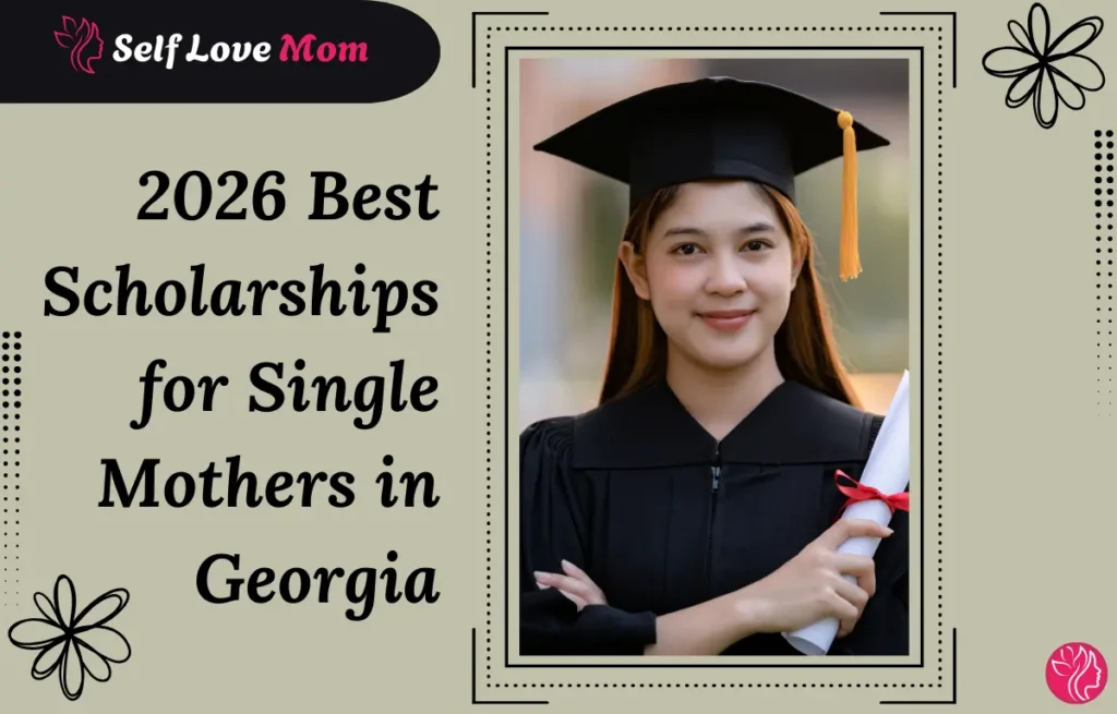 2026 best scholarships for single mothers in Georgia graduation student holding degree