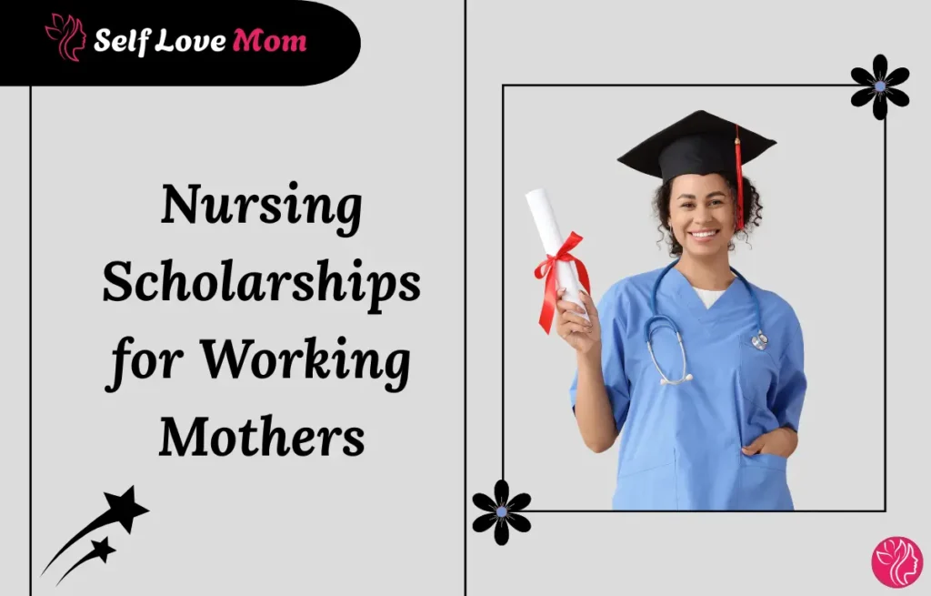 Smiling nurse graduate holding diploma representing nursing scholarships for working mothers