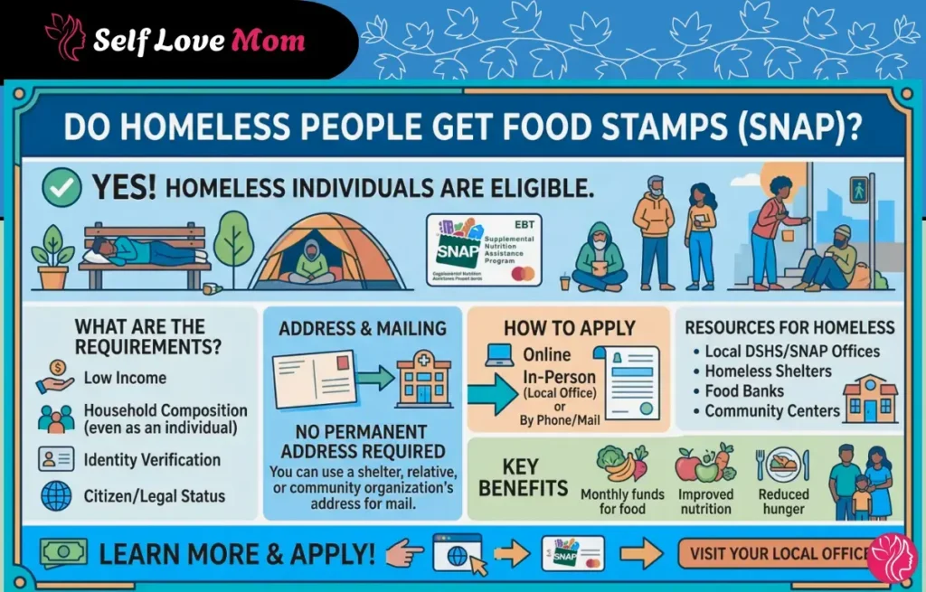 Do Homeless Get Food Stamps – SNAP eligibility for homeless individuals, requirements, how to apply, and benefits without a permanent address