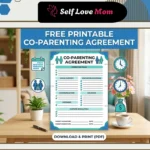 Free printable co-parenting agreement template PDF for custody schedule, parenting plan, and co-parenting after divorce