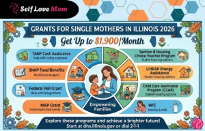 Grants for Single Mothers in Illinois 2026: Get Up to $1,900/Month