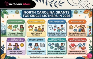 North Carolina Grants for Single Mothers in 2026 (How to Apply)
